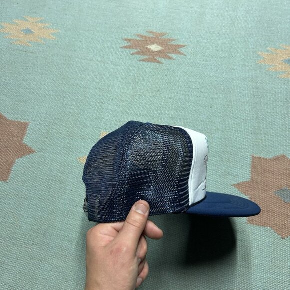 Vintage 80s trucker hat mesh cap the California raisins band 1987 snapback - Picture 8 of 8